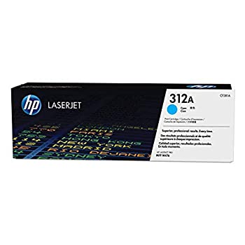 【中古】【輸入品・未使用】HP 312A LASERJT CART 2.7K CYN CF381A PK1