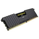 【中古】【輸入品・未使用】CORSAIR DDR4 メモリモジュール VENGEANCE LPX Series 8GB×1枚キット ブラック CMK8GX4M1...