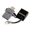 【中古】【輸入品・未使用】Verbatim Store 'n' Go Dual USB Flash Drive for OTG Devices - USB fl...