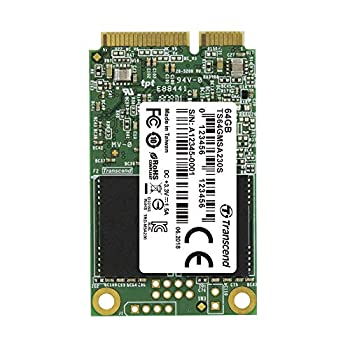 yÁzyAiEgpzTranscend mSATA SSD 64GB SATA-III 6Gb/s DDR3LbV 3D TLC NAND̗p TS64GMSA230S
