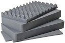 【中古】【輸入品・未使用】PELICAN ハードケース *1301 スペアウレタン 4マイセット グレー 1300-400-000