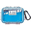【中古】【輸入品・未使用】PELICAN ハードケース 1010 N 0.2L ブルー 1010-026-100