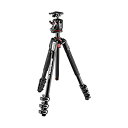 【中古】【輸入品・未使用】Manfrotto MK190XPRO4-BHQ2 アルミニウム4セクション三脚キット ボールヘッド付き ブラック