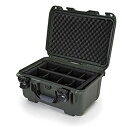【中古】【輸入品・未使用】Nanuk 918 ミディアム防水ハードケース パッド入り仕切り付き 16.9インチ x 12.9インチ x 9.3インチ - オリー...