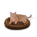 yÁzyAiEgpzK&H PET PRODUCTS Thermo-Kitty Heated Pet Bed Mocha 4W