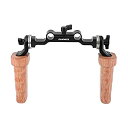 【中古】【輸入品・未使用】CAMVATE M6 ロゼット ハンドグリップ ペア (木製) DLSRカメラ ショルダー リグ用