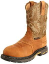 【中古】【輸入品・未使用】Ariat メンズ ワークホッグ プルオン H2O 合成つま先 US サイズ: 8 Wide カラー: ブラウン