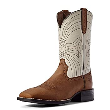 【中古】【輸入品・未使用】Ariat メンズ スポーツ ワイド スクエアトゥ ウエスタンカウボーイブーツ U..