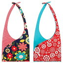 【中古】【輸入品・未使用】Envirosax Set of 2 Slingsax Bag Gingham & Blue