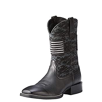 【中古】【輸入品・未使用】ARIAT メンズ スポーツ パトリオット ウェスタンブーツ US サイズ: 10.5 カラー: ブラック【メーカー名】Ariat【メーカー型番】10023361【ブランド名】ARIAT【商品説明】ARIAT メンズ スポーツ パトリオット ウェスタンブーツ US サイズ: 10.5 カラー: ブラック当店では初期不良に限り、商品到着から7日間は返品を 受付けております。映像作品には日本語吹き替え、日本語字幕が無い場合があり、プレーヤーによっては再生できませんので予めご了承ください。こちらは当店海外ショップで一般の方から買取した未使用・品です。通関検査の為、開封されることがございますので予めご了承くださいませ。買取した為、中古扱いとしております。日本語の説明書は付属しておりませんので予めご了承くださいませ。また、輸入商品の為、コンセントの形状が違う、電圧による商品の不動作などは当店では出来かねます。他モールとの併売品の為、完売の際はご連絡致しますのでご了承ください。ご注文からお届けまで1、ご注文⇒ご注文は24時間受け付けております。2、注文確認⇒ご注文後、当店から注文確認メールを送信します。3、当店海外倉庫から当店日本倉庫を経由しお届けしますので10〜30営業日程度でのお届けとなります。4、入金確認⇒前払い決済をご選択の場合、ご入金確認後、配送手配を致します。5、日本国内倉庫到着後、検品し異常がなければ出荷⇒配送準備が整い次第、出荷致します。配送業者、追跡番号等の詳細をメール送信致します。6、日本国内倉庫到着⇒出荷後、1〜3日後に商品が到着します。　※離島、北海道、九州、沖縄は遅れる場合がございます。予めご了承下さい。お電話でのお問合せは少人数で運営の為受け付けておりませんので、メールにてお問合せお願い致します。営業時間　月〜金　10:00〜17:00初期不良以外でのお客様都合によるご注文後のキャンセル・返品はお受けしておりませんのでご了承下さい。