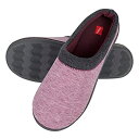 【中古】【輸入品・未使用】Hanes Women's Soft Waffle Knit Clog Slippers with Indoor/Outdoor Sole Raspberry X-Large