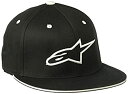 【中古】【輸入品・未使用】Alpinestars フラットビルハット メンズ エイジレス US サイズ: L カラー: ブラック(4)