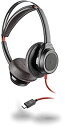 【中古】【輸入品・未使用】Plantronics Blackwire 7225 ヘッドセット(2)