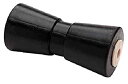 【中古】【輸入品・未使用】Seachoice 56070 高耐久成形キールローラー - ブラックラバー - 幅8インチ - ナイロンインサート