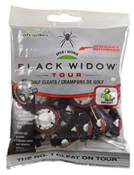 yÁzyAiEgpzSoft Spikes Black Widow Fast Twist - Crampons golf