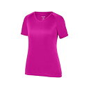 【中古】【輸入品・未使用】Augusta SportswearレディースAttain Wickingシャツ ピンク