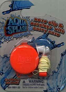 【中古】【輸入品・未使用】Aqua Sport 鼻クリップ&耳栓セット