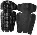 【中古】【輸入品・未使用】(Medium Black) - Mylec Street/Dek Shin Pads