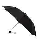 【中古】【輸入品・未使用】Rainbrella 3つ折り手動オープン傘 黒(4)