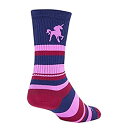 【中古】【輸入品・未使用】SockGuyクルー6?inピンクユニコーンサイクリング/ランニングソックス