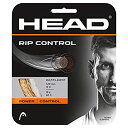 【中古】【輸入品・未使用】Head RIP コントロール テニスラケット ストリング 40フィート セット - 17ゲージ マルチフィラメント ラケット ストリ...