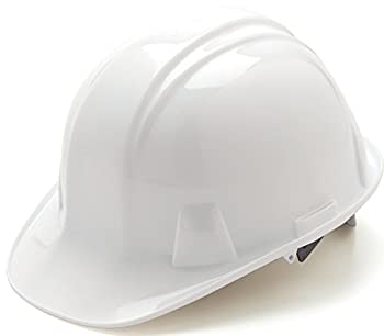【中古】【輸入品・未使用】(6 Point Ratchet Suspension White) - Pyramex Safety Hard Hats Standard..