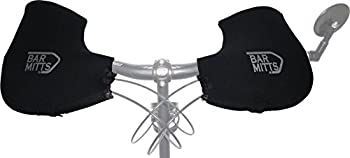 yÁzyAiEgpzBar Mitts Black Mountain/Commuter Mitts Bike Neoprene Bar Ends Mirror XL by Bar Mitts