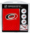 【中古】【輸入品・未使用】NHL Carolina Hurricanes刺繍ゴルフタオル、3ゴルフボール、ゴルフティーセット