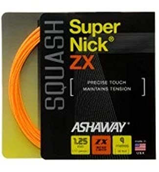 【中古】【輸入品・未使用】Ashaway SuperNick ZX Wear Layer Squash String Set