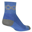 【中古】【輸入品・未使用】SockGuyクラシック3?in無限サイクリング/ランニングソックス X-Large ブルー
