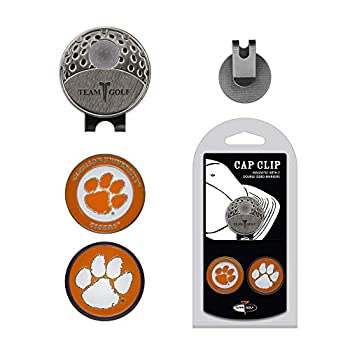 【中古】【輸入品・未使用】Team Golf 20647 Clemson University Golf Ball Marker Hat Clip