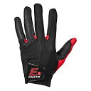 【中古】【輸入品・未使用】E - Force Weaponラケットボールグローブ(ブラック/レッド) M