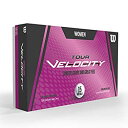 【中古】【輸入品 未使用】Wilson Sporting Goods Tour Velocity レディース 15ボールパック