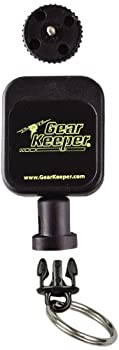 Gear Keeper RT5-2102 Micro Retractor "Super Zinger" Threaded Stud Mount with Q/C Split Ring Accessory