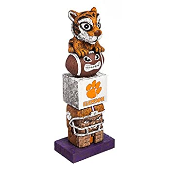 yÁzyAiEgpzNCAA Clemson Tigers Tiki Totem