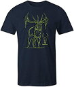 【中古】【輸入品・未使用】Badlands Line エルクTシャツ M
