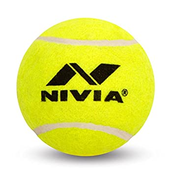 【中古】【輸入品・未使用】Nivia ヘビーテニスボール クリケットボール (6個パック) イエロー