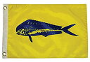 【中古】【輸入品・未使用】(テイラーメイドプロダクツ) Taylor Made Products釣り人のキャッチフラッグ 魚の旗 ナイロン製 12インチ x 18インチ 12