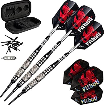 yÁzyAiEgpzViper 21-2004-18 Pitbull Tungsten Soft Tip Darts - 18 Gram