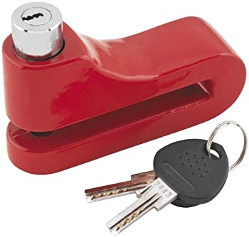 【中古】【輸入品・未使用】Bully Locks 10mm Disc Lock Red 1581L-RD by Bully Locks