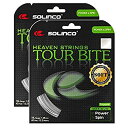 【中古】【輸入品・未使用】Solinco Tour Bite Soft 16?g 1.30?MMテニス文字列???2パック