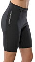 【中古】【輸入品・未使用】NeosportウェットスーツXSPANショーツ、すべてブラック、小