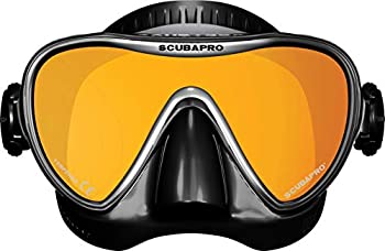 【中古】【輸入品・未使用】Scubapro Synergy Trufit Twin Mirrored Mask Black/Black/Silver by Scubapro