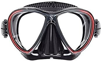 yÁzyAiEgpzScubapro Synergy Twin Diving Mask - Red/Black by Scubapro