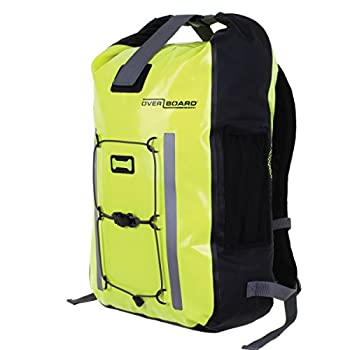 yÁzyAiEgpzOverBoard Waterproof Pro-Vis Backpack Yellow 30-Liter