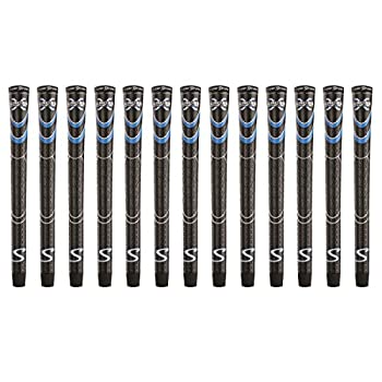 šۡ͢ʡ̤ѡSuperStroke Cross Comfort Black/Blue Standard 13 Piece Golf Grip Bundle