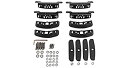 【中古】【輸入品・未使用】Rhino Rack Rcpベースキット(X4)、RCP45-BK(4)