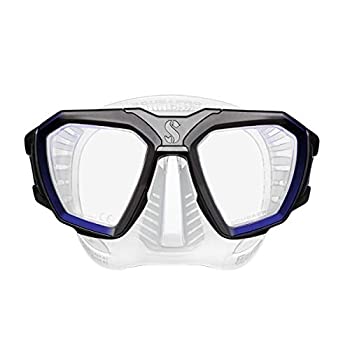 【中古】【輸入品・未使用】Scubapro D-Mask ダイビングマスク - HUDダイブコンピューター用マウントアダプター付属 S