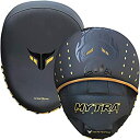 【中古】【輸入品・未使用】Mytra フュージョン フォーカスパッド ミット ターゲットパッド ボクシング キックボクシング ムエタイ トレーニング ペア(ブラ...