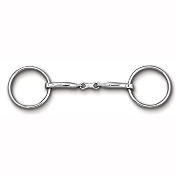 【中古】【輸入品・未使用】(14cm ) - Myler SS Loose Ring w/SS French Link Snaffle